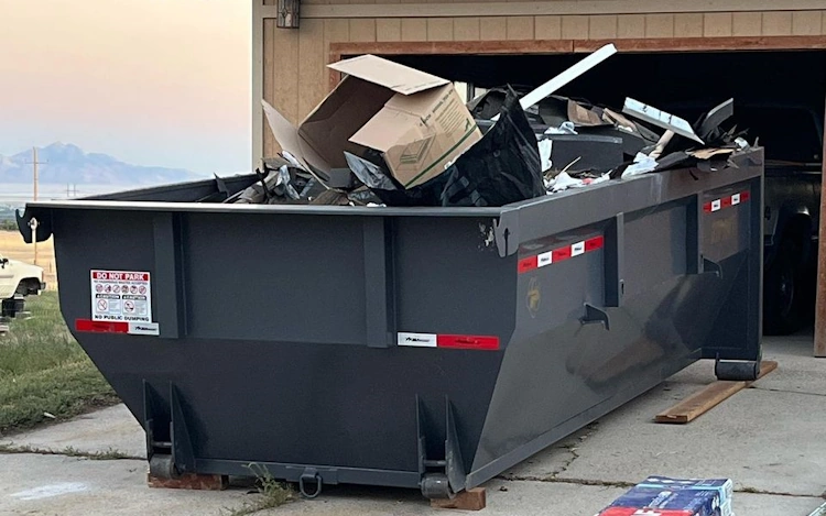 our residential dumpster for Florida